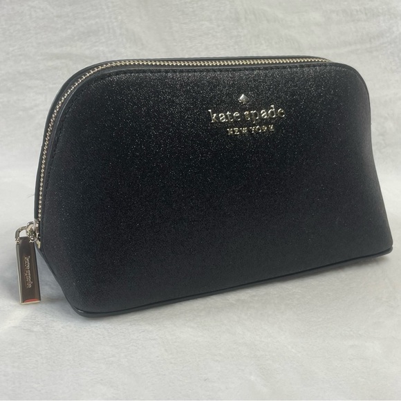 NEW Kate Spade Glitter Cosmetic Case - Picture 1 of 13